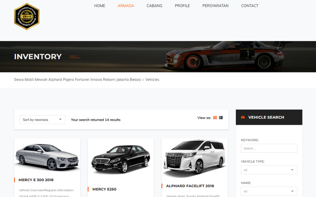 Marisini Rental Mobil